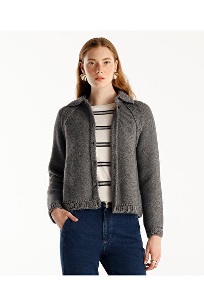 Yargıcı Raglan Sleeve Cardigan