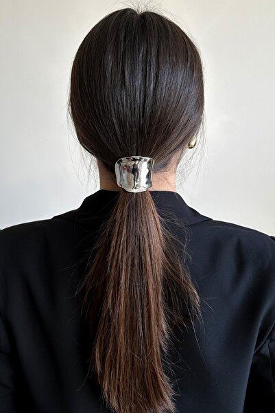 New Obsessions Σφιγκτήρας μαλλιών με κυματιστό ατσάλι με ψηλή αλογοουρά