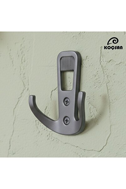 KOÇSAN Lotus Antrasit Askı, Lüks Vestiyer Askısı, Dolap Askılık, Duvar Askılı...