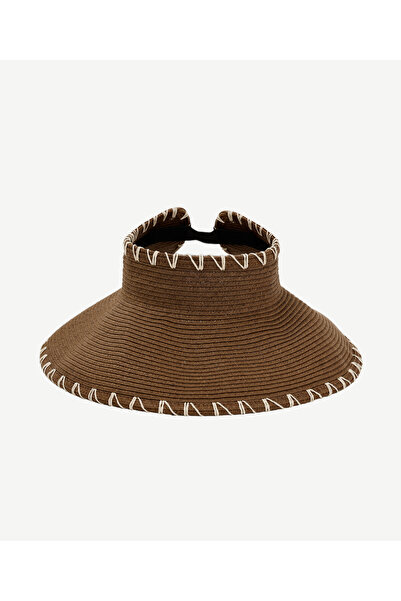 Yargıcı Foldable Visor Hat with Brim Detail