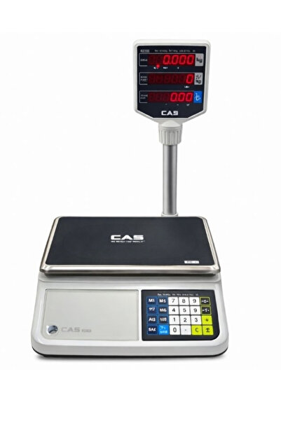 CAS PRII 30 EP Led Fiyat Hesaplamalı Terazi 30 Kg Boyunlu