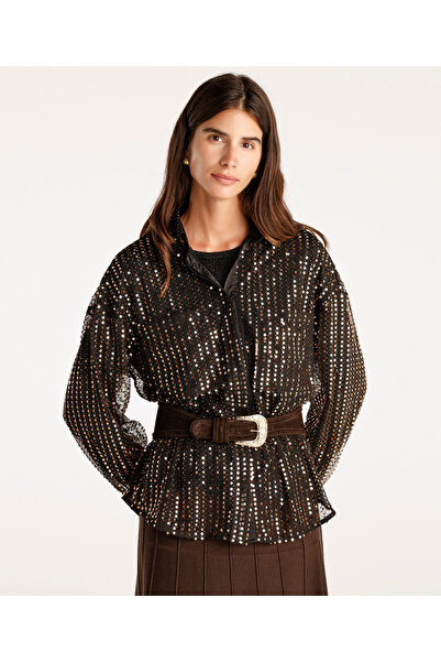 Yargıcı Sequined Shirt