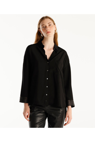 Yargıcı قميص مزين بالترتر