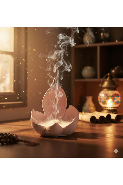 Show Art Hediyelik Pembe Lotus Tütsülük