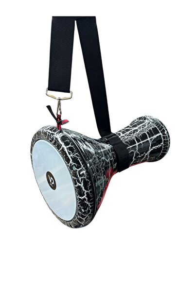 VD Siyah çatlak Darbuka (Akort Alyan Anahtarı + Taşıma Çantalı)