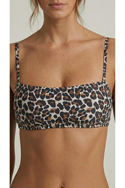Amarelle Μπλουζάκι μπικίνι με αφαιρούμενα μαξιλαράκια με σχέδιο λεοπάρ της Κά...
