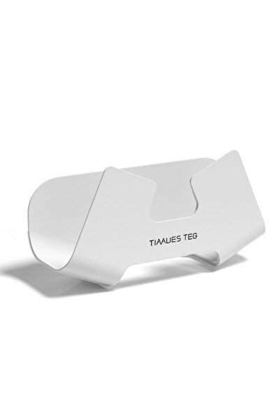 Choice رف أبيض غير قابل للثقب لتصريف أغطية الأواني، رف تخزين جداري للمطبخ، لو...