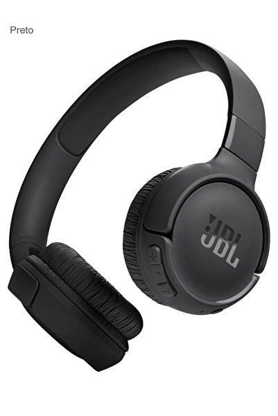 JBL سماعة بلوتوث لاسلكية سوداء T520bt فوق الأذن - jb.t520btblkeu-ty