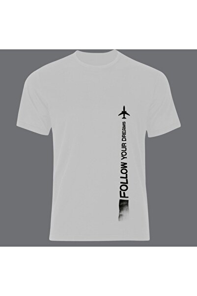 fame-stoned Airplane Printed T-shirt ( Aviation, Airport, Pilot, T-Shirt )