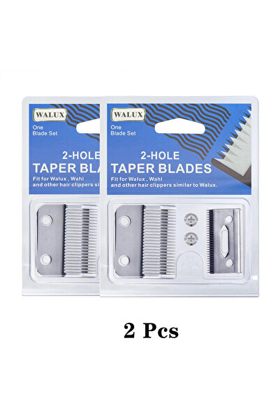 Choice قطعتان من شفرات ماكينة الحلاقة الاحترافية البديلة ذات الفتحتين، متوافق...