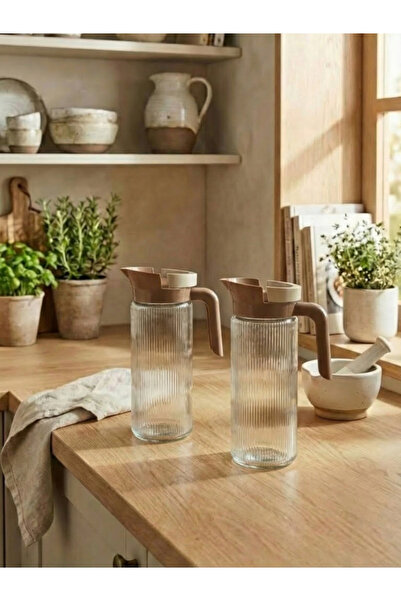leelaHOME 2'li Set Cam Sürahi 1500 ML