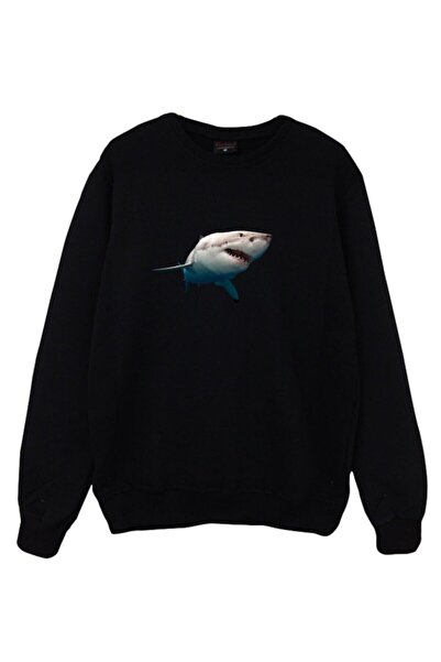 fame-stoned Φούτερ με στάμπα Shark Shark