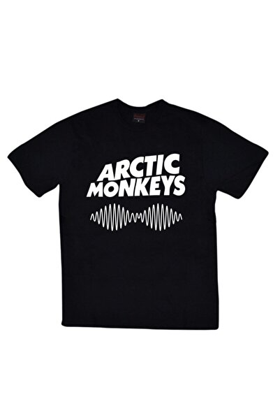 fame-stoned Unisex crna majica Arctic Monkeys