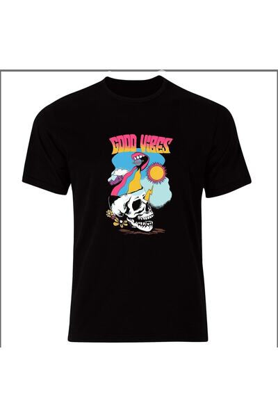 fame-stoned Poseban dizajn unisex majice "Good Vibes"