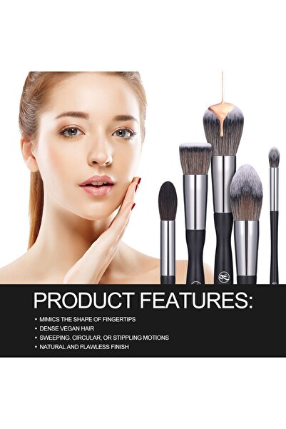 Believe 16 Parça Makyaj Fırça Seti (YURTDIŞI ÜRÜNÜ)