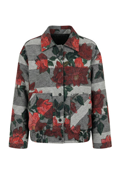 Retrobird Jachetă bomber Brooklyn pentru femei, afumată