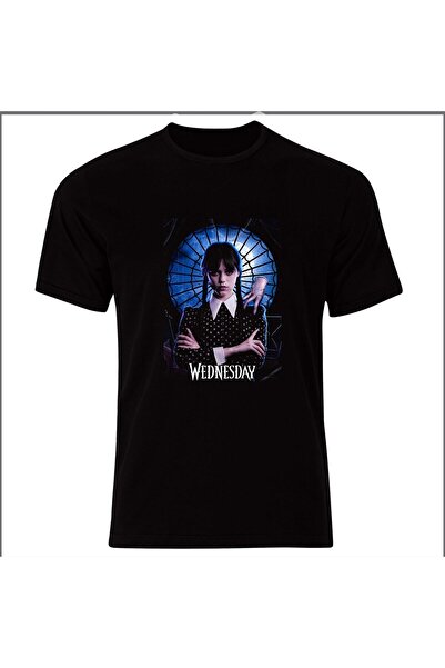 fame-stoned Tricou unisex cu design special imprimat Wednesday