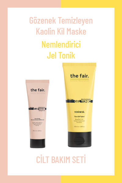 the fair. Gözenek Karşıtı Nem Destekli Bakım Seti 30 ml Kaolin Ve 100 ml Jel ...