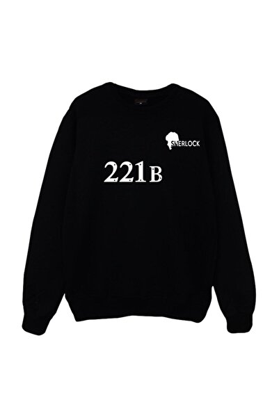 fame-stoned Φούτερ με στάμπα Sherlock Holmes