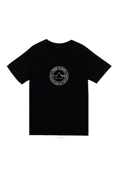 fame-stoned تي شيرت بنمط بينك فلويد