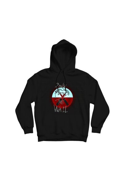 fame-stoned Hanorac cu glugă cu imprimeu Pink Floyd