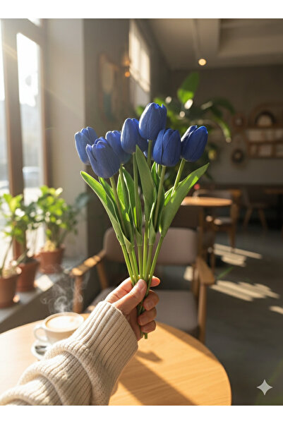 BUKET X 8li Mavi Islak Lale Sevgililer Günü ve Dekorasyon Önerisi Sevgililer ...