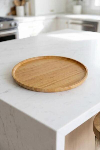 Bambum Cappuccino - Daire Tepsi