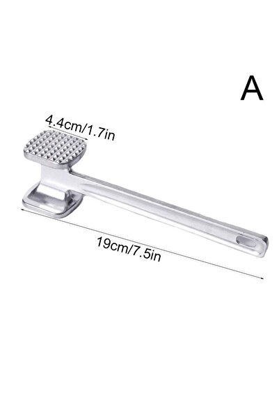 Choice مطرقة تليين اللحوم ذات الوجهين - تليين شرائح اللحم ولحم الخنزير بسهولة...