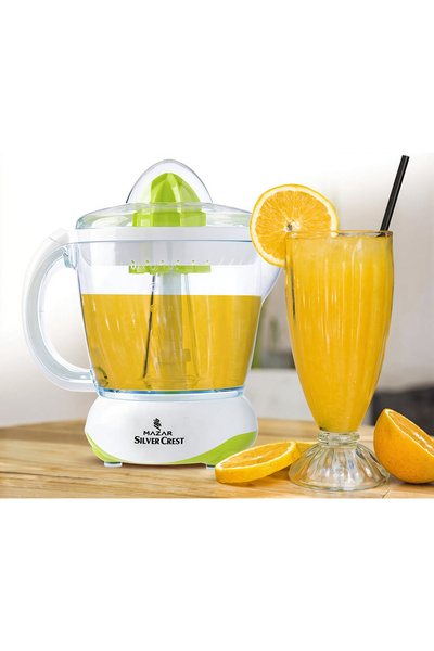 Generic MAZAR Silver Crest 45W Electric Citrus Juicer 700ML for Orange & Lemo...