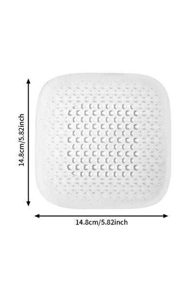 Choice فلتر سيليكون أبيض اللون، قطعة واحدة، لتجميع الشعر، يُستخدم في مصارف ال...