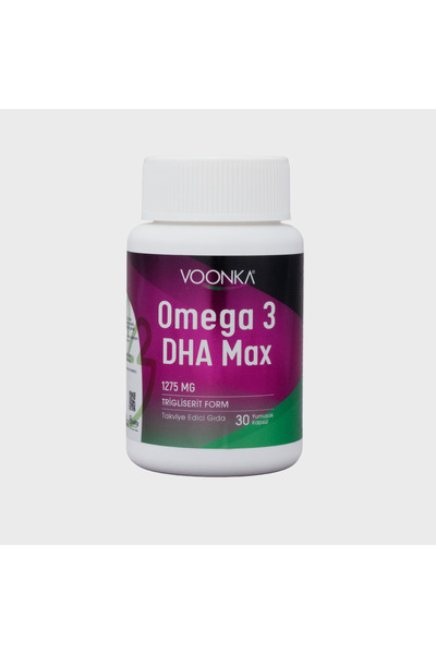 Voonka Omega 3 DHA MAX 30 Kapsül