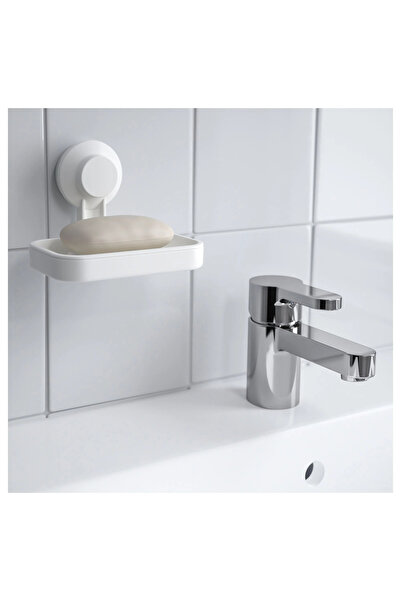 IKEA Set de baie din 4 piese cu ventuze Coș de duș Ikea, suport pentru săpun,...