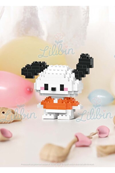 Lilibin Pochacco Hello Kitty 3D Yapboz Puzzle Hediyelik