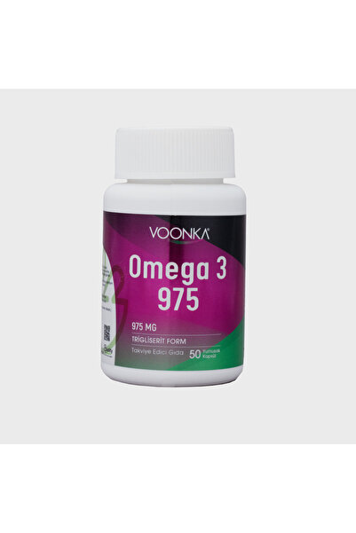 Voonka Omega 3 975mg 50 Kapsül