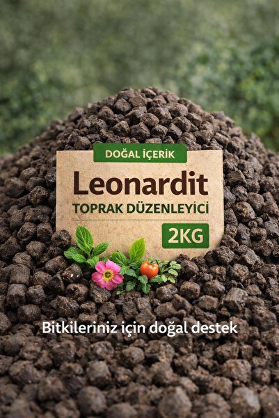 MF Botanik Leonardit Katı Hümik Asit Organik Toprak Düzenleyici 2 Kg