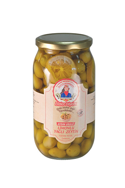 EFELER DİYARI Aydın Usulü Limonlu Yağlı Zeytin 900 Gr.
