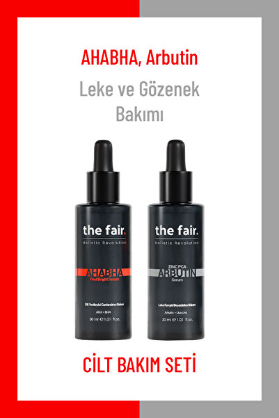 the fair. Arbutin Leke Karşıtı Cilt Serumu Ve Ahabha Cilt Yenileyici Canlandı...