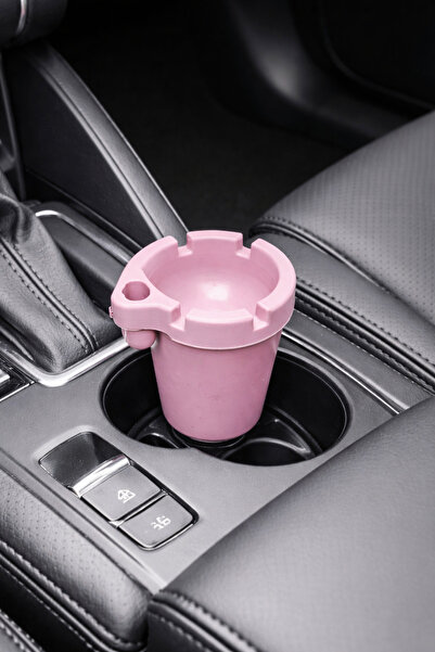 Cemax Plastic car ashtray, for the car, with cigarette holder