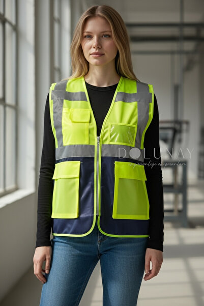 Dolunay İş Elbiseleri Yönetici Yeleği Mühendis Tipi