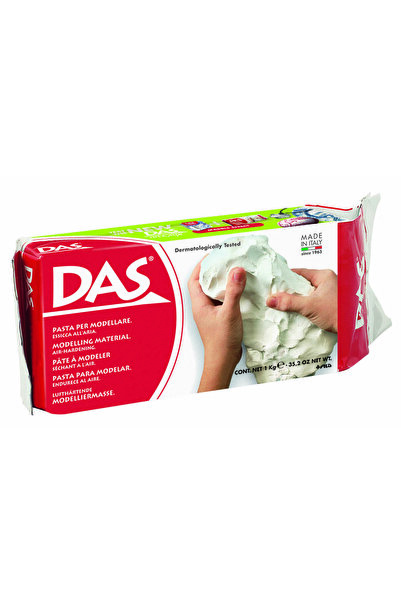 Das Seramik Hamuru, Beyaz Renk 1000Gr.