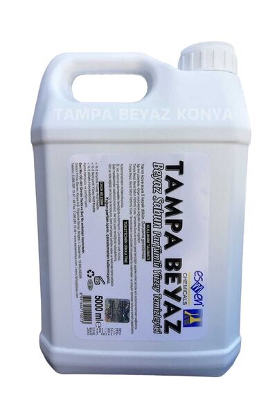 TAMPA BEYAZ Sabun Parfümlü Yüzey Temizleyici 5 Lt
