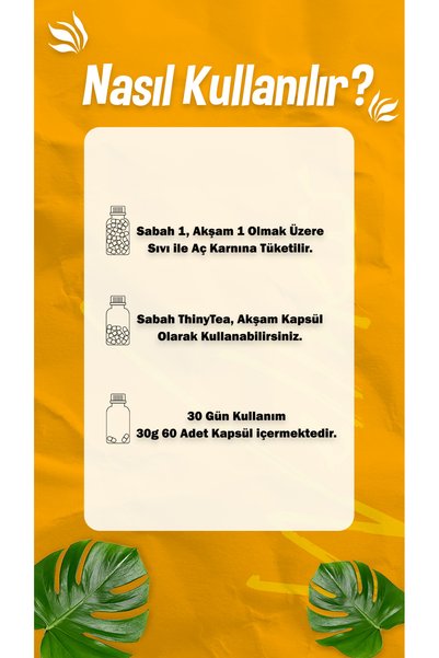 Thin'y Tea Thiny Kapsül