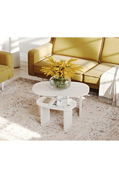 Normod Klipp İskandinav Sehpa Takımı – Çizilmeye Dayanıklı, Premium Kaplama