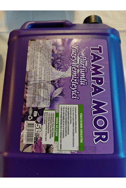 TAMPA BEYAZ Esmen Tampa Mor Parfümlü Yüzey Temizleyici 5 Kg