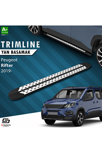 S Dizayn S-Dizayn Peugeot Rifter TrimLine Gri Yan Basamak 202 Cm 2019 Üzeri A...