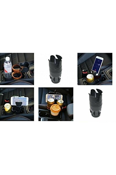 Autowise Fonksiyonel Araç Içi Bardaklık Oto Bardak Tutucu 4'lü Bardaklık
