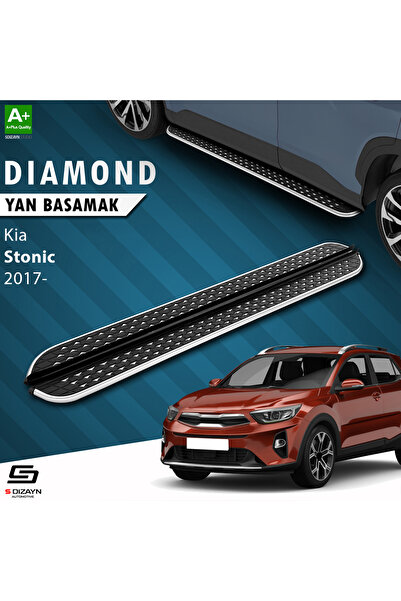 S Dizayn S-Dizayn Kia Stonic Diamond Krom Yan Basamak 173 Cm 2017 Üzeri A+ Ka...