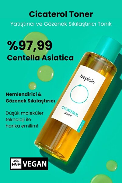 beplain Cicaterol Yatıştırıcı ve Gözenek Sıkılaştırıcı Tonik