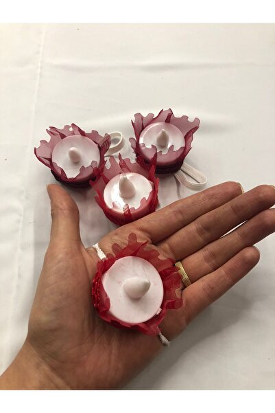 kubracahobiler Led Mum Süslü Kına Aksesuarı ( 12 Li )