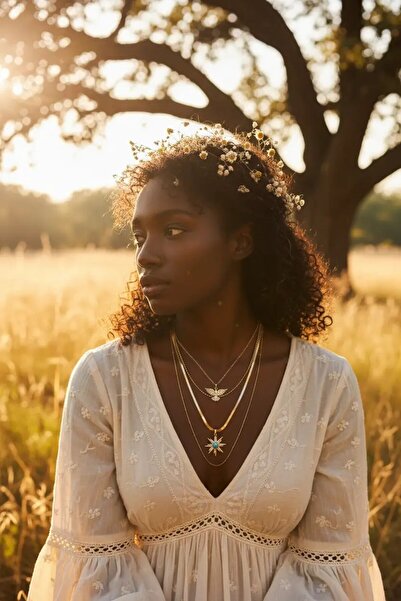 Maren Store Çelik Çoklu Kolye